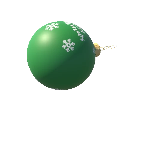 Merry Christmas Bauble_Green (1)